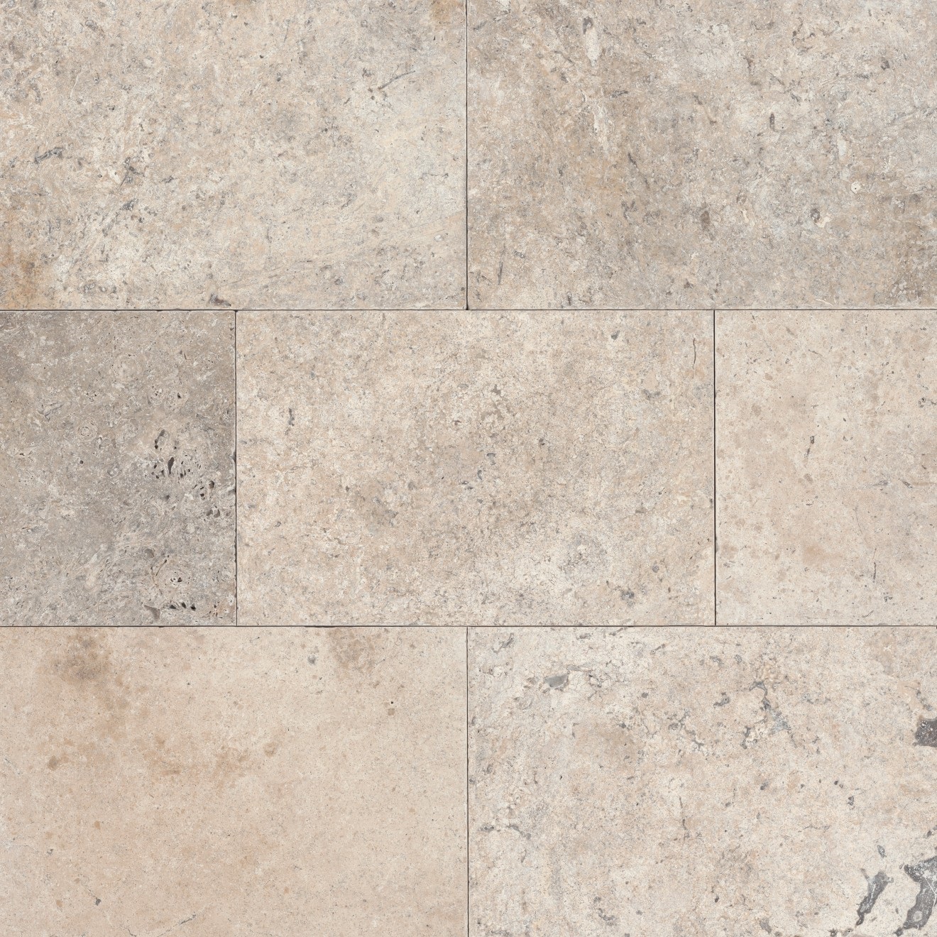 Stretcher bond rectangular paving layout